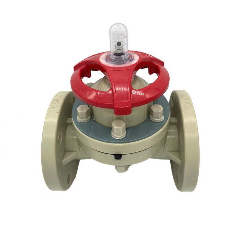 丹斯提尼PPH隔膜閥 DN15塑料法蘭隔膜閥在耐酸堿應(yīng)用中的優(yōu)勢